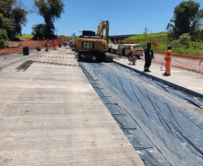 Duplicação do Contorno Oeste de Cascavel chega a 78% das obras executadas