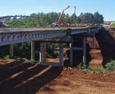 Duplicação do Contorno Oeste de Cascavel chega a 78% das obras executadas