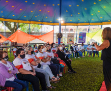 Merendeiras da rede estadual participam de capacitação para novas técnicas culinárias