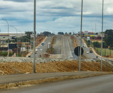 Guarapuava, 29 de novembro de 2022 - Obras de duplicação da BR 277. Foto: Roberto Dziura Jr./AEN