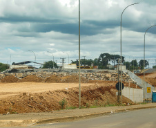 Guarapuava, 29 de novembro de 2022 - Obras de duplicação da BR 277. Foto: Roberto Dziura Jr./AEN