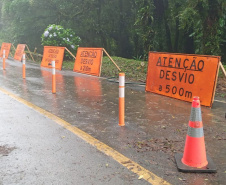 Estrada da Graciosa será parcialmente liberada nesta terça-feira, no início da tarde