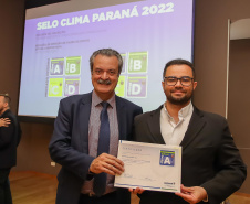  Selo Clima Paraná aponta redução de 39 mil toneladas de CO2 em 2021