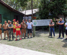 Secretário da Segurança acompanha ações do Verão Maior Paraná em Guaratuba e na Ilha do Mel