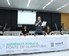 Segundo dia de audiência pública da Ponte de Guaratuba tem ampla participação popular