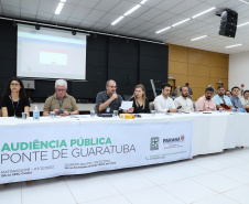 Segundo dia de audiência pública da Ponte de Guaratuba tem ampla participação popular