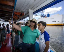  Alunos da rede estadual de ensino de Paranaguá e Antonina são premiados por desenhos e frases sobre o porto