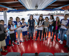  Alunos da rede estadual de ensino de Paranaguá e Antonina são premiados por desenhos e frases sobre o porto