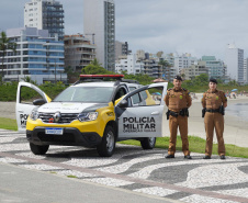 Com dois helicópteros e viatura inteligente, mais de 600 policiais militares vão atuar no Verão Maior Paraná