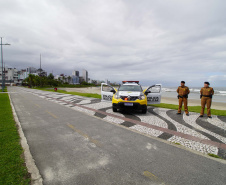 Com dois helicópteros e viatura inteligente, mais de 600 policiais militares vão atuar no Verão Maior Paraná