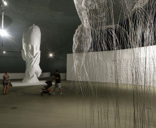 O público já pode conferir no espaço do Olho a exposição “Invisível e Indizível”, do artista espanhol Jaume Plensa. 
