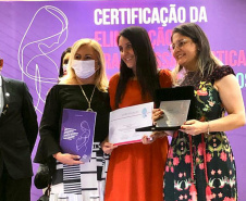 Paraná é o primeiro Estado a receber dupla certificação da eliminação da Transmissão Vertical do HIV e Sífilis