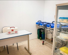 PCPR possui enfermaria e ambulância na ESPC