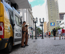 Forças de segurança reforçam policiamento no centro da capital