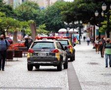 Forças de segurança reforçam policiamento no centro da capital