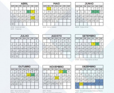 calendário