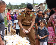     Ver(aba ativa)     Editar     Despublicar     Excluir     Revisões  PMPR distribui mais de duas toneladas de alimentos e 1,2 mil brinquedos para crianças em Curitiba