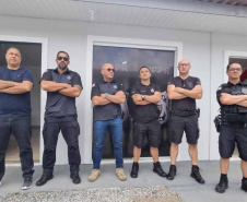 GUARATUBA - Secretário de Segurança acompanha ações do Verão Maior Paraná em Guaratuba e na Ilha do Mel -   O secretário e sua comitiva estiveram nas sedes do Corpo de Bombeiros Militar, da Polícia Militar, da Polícia Civil e da Polícia Penal, em Guaratuba - 