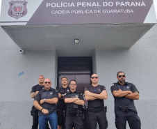 GUARATUBA - Secretário de Segurança acompanha ações do Verão Maior Paraná em Guaratuba e na Ilha do Mel -   O secretário e sua comitiva estiveram nas sedes do Corpo de Bombeiros Militar, da Polícia Militar, da Polícia Civil e da Polícia Penal, em Guaratuba - 