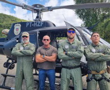 GUARATUBA - Secretário de Segurança acompanha ações do Verão Maior Paraná em Guaratuba e na Ilha do Mel -   O secretário e sua comitiva estiveram nas sedes do Corpo de Bombeiros Militar, da Polícia Militar, da Polícia Civil e da Polícia Penal, em Guaratuba - 