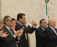 Posse do governador Carlos Massa Ratinho Junior e do vice-governador Darci Piana.