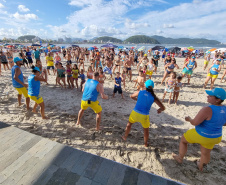 Esporte conclui a terceira semana com mais de 470 mil atendimentos no Verão Maior Paraná