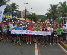Corrida da Sanepar em Guaratuba reúne mais de mil atletas
