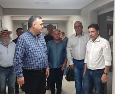 secretário de Estado da Saúde, Beto Preto, realizou uma visita às obras de reforma e ampliação do Hospital Municipal de Ibaiti. 