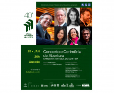  40ª Oficina de Música de Curitiba começa com o brilho do pianista Arnaldo Cohen no Teatro Guaíra