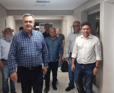 secretário de Estado da Saúde, Beto Preto, realizou uma visita às obras de reforma e ampliação do Hospital Municipal de Ibaiti. 