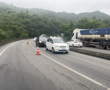 DER inicia nova etapa da recuperação da BR-277 no Litoral nesta segunda-feira 