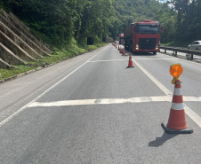 DER inicia nova etapa da recuperação da BR-277 no Litoral nesta segunda-feira 