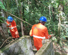 Obra de recuperação da BR-277 no Litoral entra na fase de contenção definitiva 