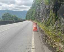 Sem interrupções, avançam obras emergenciais na BR-277 