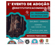 PCPR participa de evento de doação de cães que foram resgatados em Curitiba 