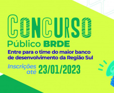 Inscrições para concurso do BRDE com salário de até R$ 9,2 mil encerram na próxima segunda