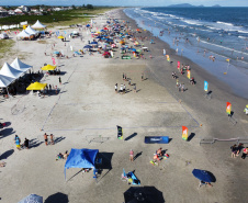 Campeonato de Beach-Flag.