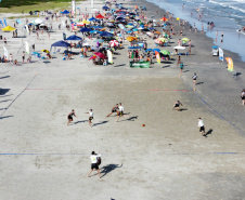 Campeonato de Beach-Flag.