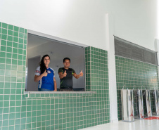 Colégio indígena de Manoel Ribas ganha quadra coberta e novo espaço de cozinha e refeitório