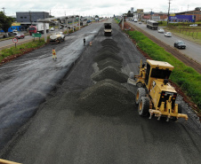 Com terraplanagem concluída, duplicação da BR-277 em Guarapuava entra na reta final