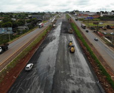 Com terraplanagem concluída, duplicação da BR-277 em Guarapuava entra na reta final