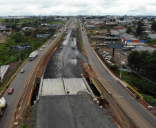 Com terraplanagem concluída, duplicação da BR-277 em Guarapuava entra na reta final