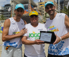 Com medalhistas olímpicos, Vôlei das Estrelas agita programação do Verão Maior