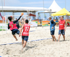 Final do Circuito Paranaense de Handebol de Praia movimentou o fim de semana no Litoral