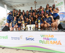 Final do Circuito Paranaense de Handebol de Praia movimentou o fim de semana no Litoral