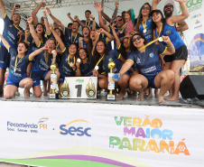 Final do Circuito Paranaense de Handebol de Praia movimentou o fim de semana no Litoral