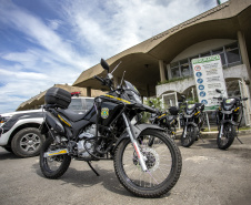 Com maior mobilidade, novas motos reforçam segurança nos portos do Paraná