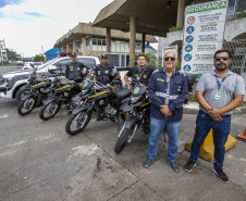 Com maior mobilidade, novas motos reforçam segurança nos portos do Paraná