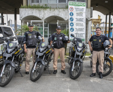 Com maior mobilidade, novas motos reforçam segurança nos portos do Paraná