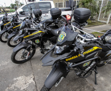 Com maior mobilidade, novas motos reforçam segurança nos portos do Paraná